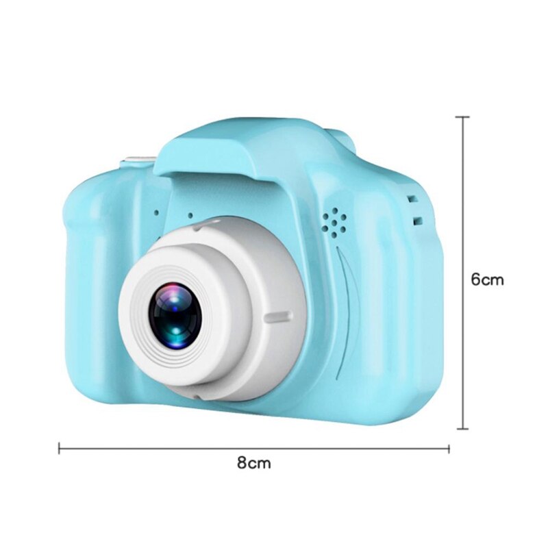 2 zoll HD Sn Chargable Digitale Mini Kamera freundlicher Karikatur Nette Kamera Spielzeug draussen Fotografie Requisiten für Art Geburtstag