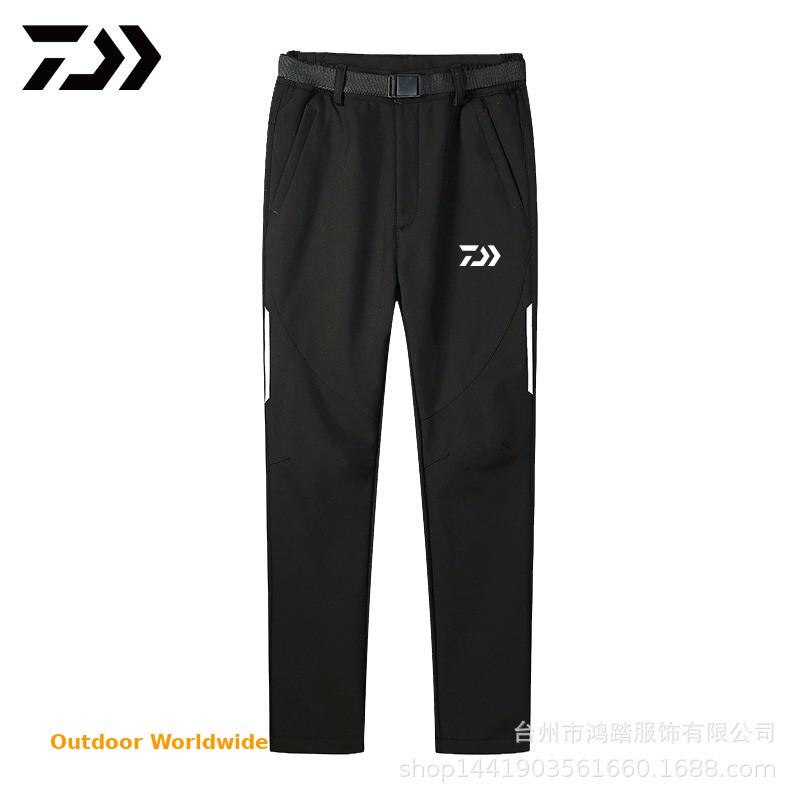 Daiwa Outdoor Vissen Broek Mannen Winter Anti-Uv Warm Houden Waterdichte Broek Sportkleding Vissen Kleding Casual Sport Broek