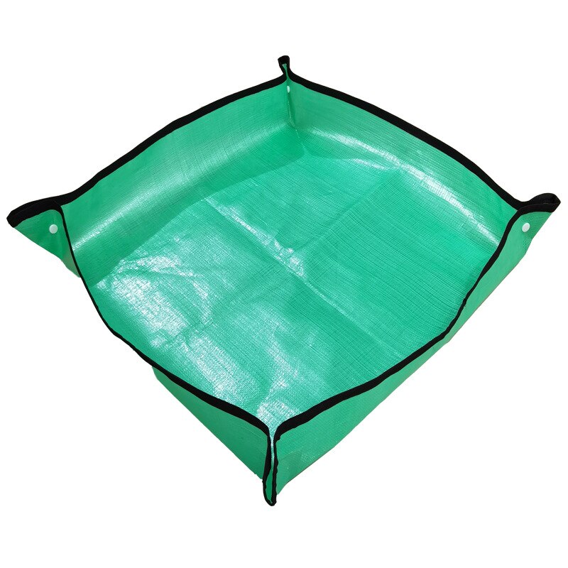 Estera de plantación de PE, estera de jardinería verde, planta, balcón, súper ligera, reutilizable, impermeable, estera de flores de jardín, 25,6 pulgadas