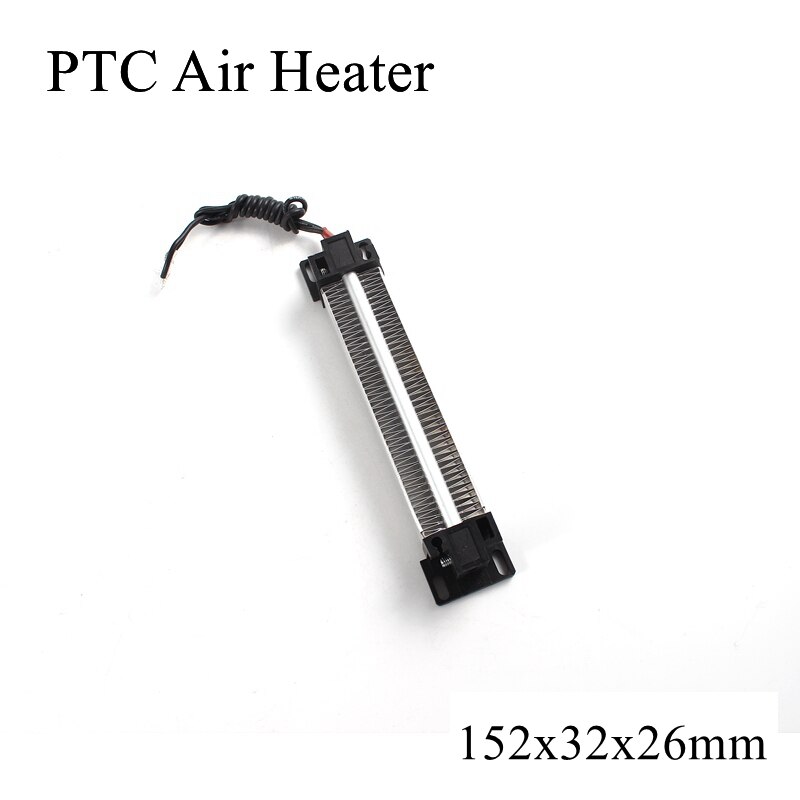 152 x 32 x 26mm 12v 220v 200w 500w ptc varmelegeme keramisk termistor luftopvarmning mini udendørs varmeapparater induktion akvarie bil filmplade