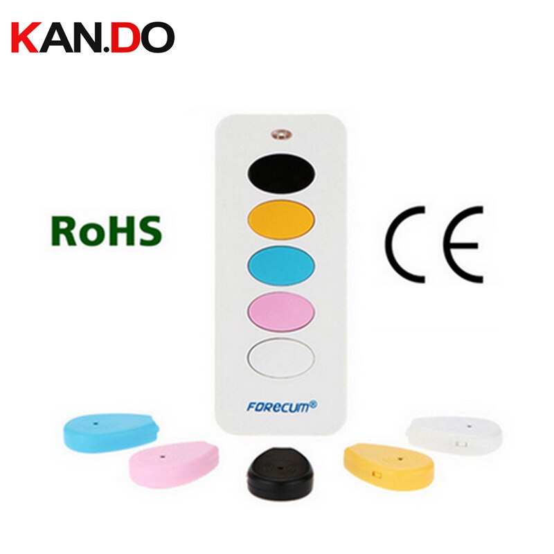 Advanced Wireless Key Finder alarm Remote Key Locator Anti-Lost with Torch function 5 receivers and 1 dock alarm