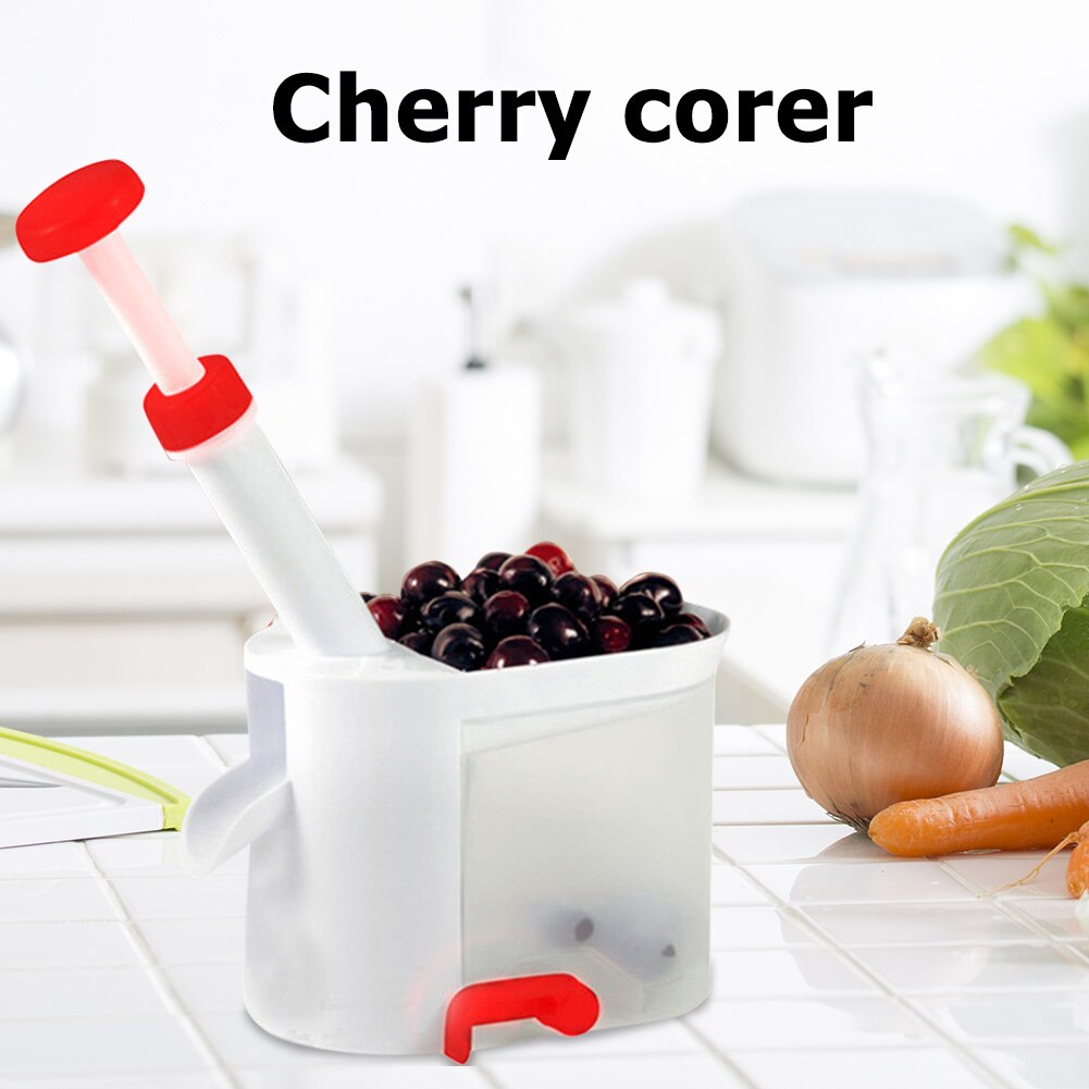 Cherry Pitter Stone Corer Remover Machine Fruit Cherry Olive Core Extractor Remover Portable Kitchen Gadgets Fruit Tool