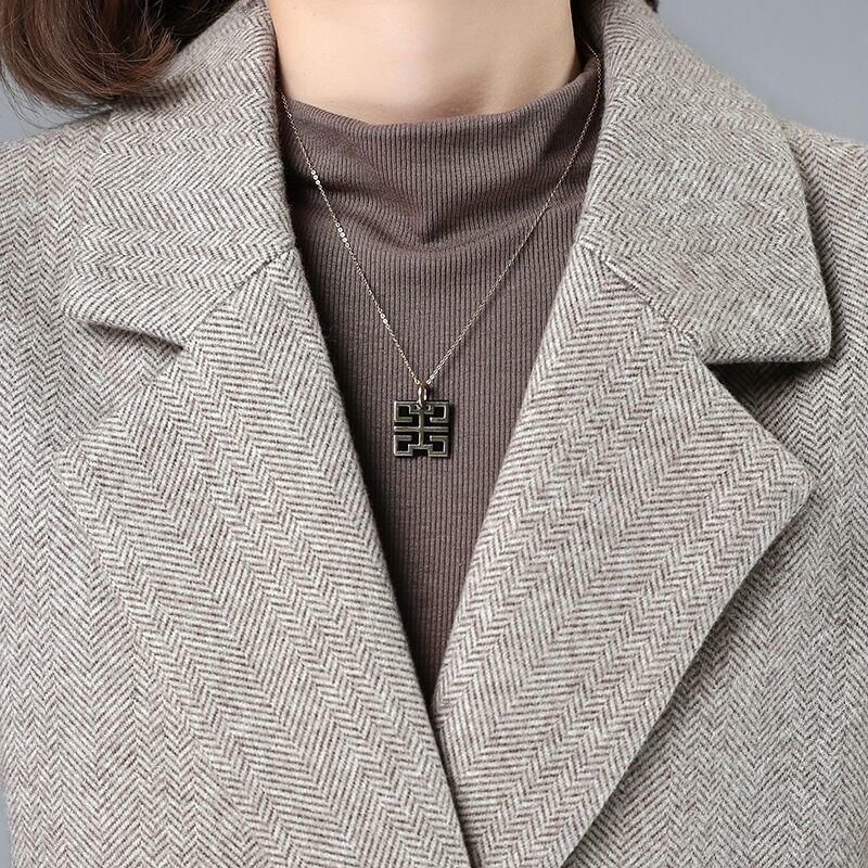 Cappotto di lana senza maniche abbigliamento donna 2022 primavera autunno nuovo gilet lungo sottile doppio petto casuale gilet femminile superiore