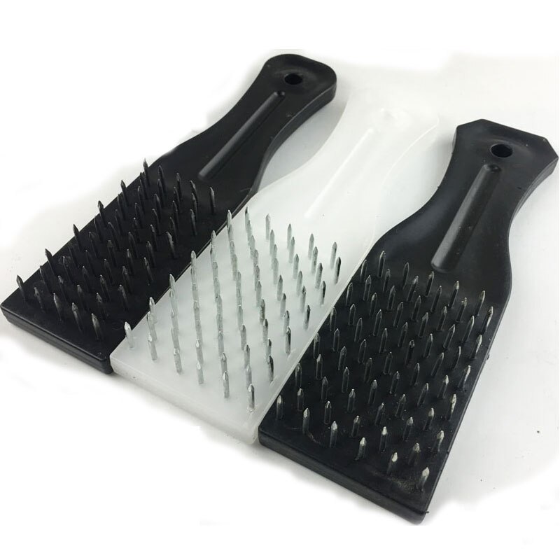Escalador de pescado Manual de XMT-HOME, herramientas de cocina de plástico, limpiador de cuchillos, pinzas para limpieza de pescado, 1 ud.