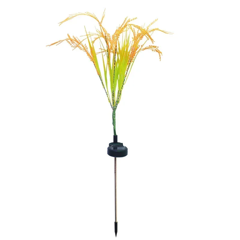 1 stuks zonne-tuinlamp, upgrade waterdichte zonne-lantaarn, heeft twee verlichtingsmodi zonne-buitenlamp tuindecoratie: Lichtgroen