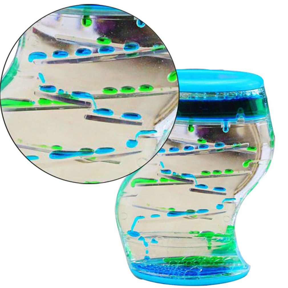 Water Motion Liquid Bubble Timer, Sensory Fidget T... Grandado