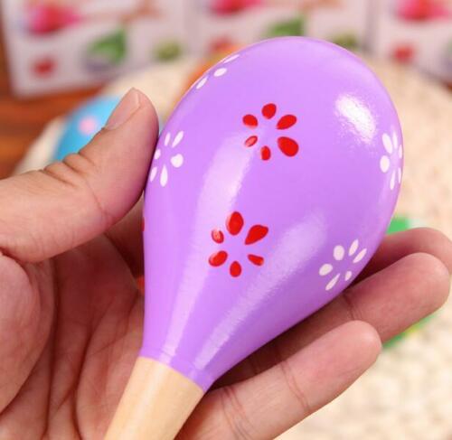 Kids Baby Toddler Wooden Toy Maracas Rumba Shakers... – Grandado