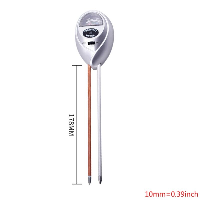 11 pièces poignée de jardin pelle râteau ensemble testeur de sol humidimètre, pour intérieur et 203F