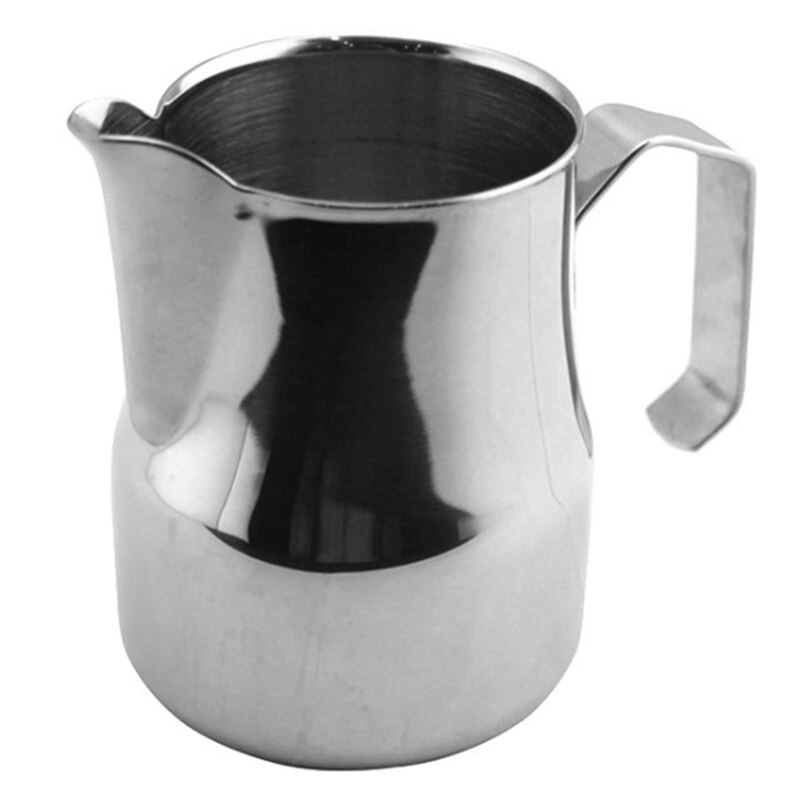 Stainless Steel Milk Frothing Jug Thick Coffee Mugs Italian Latte Art