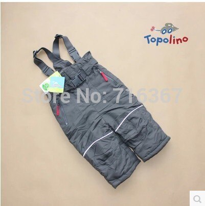 -pantalones de esquí para bebés topomini/niños pequeños, pantalones de nieve, pantalones de invierno impermeables y a prueba de viento, 80 a 98 (MOQ: 1 pieza)