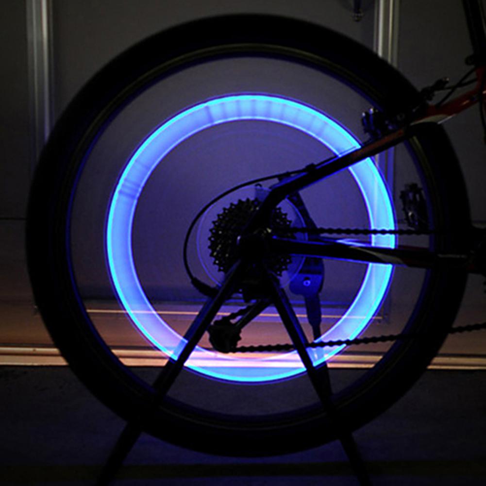 Reifen Ventil Licht Fahrrad LED Multifunktionale Automotive Trim Kunststoff Praktische Ventil Kappe Licht für Fahrrad