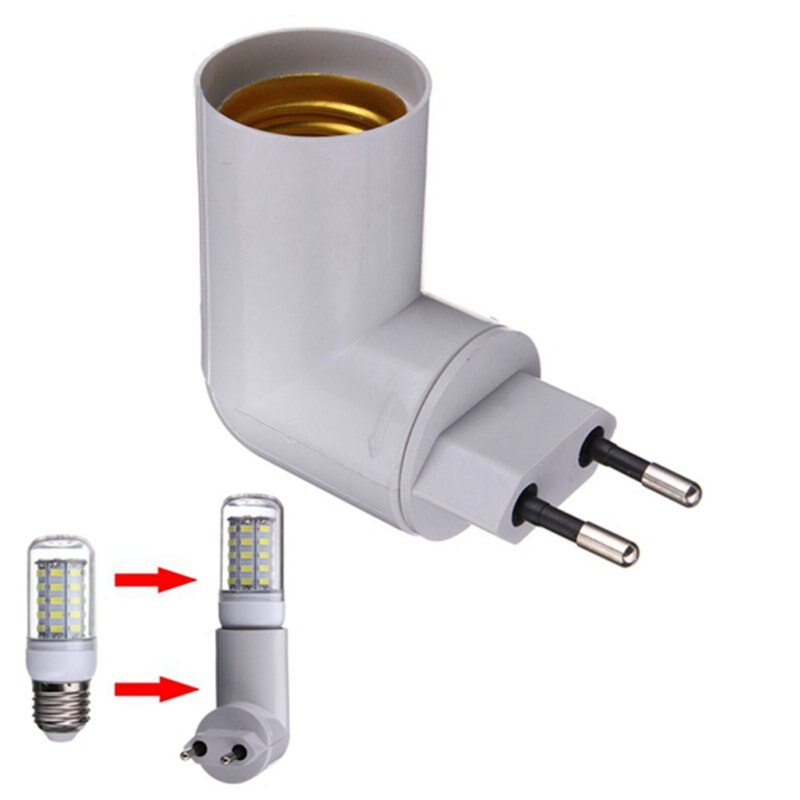 PBT PP Naar E27 Base LED Licht Lamp Houder Lamp Adapter Converter Socket EU plug naar E27 Verlichting Accessoires