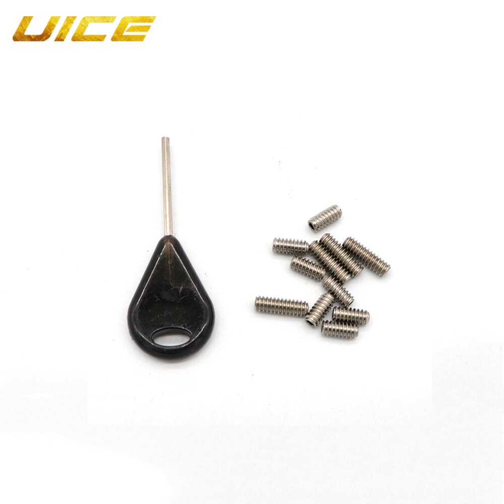 12/50/100Pcs Fin Plug Screw Replace Screw Fin Box Screws Grub With Fin Key