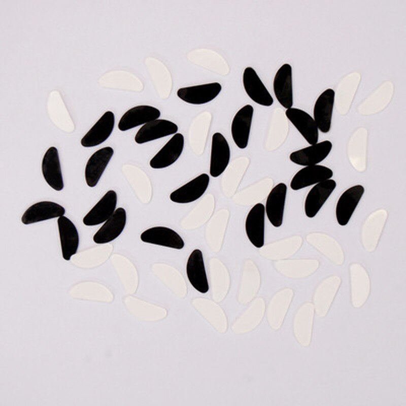 5 Pairs Glasses D Shape Silicone Eyewear Accessories Nose Pad For Sunglasses Non-slip Thin Nosepads