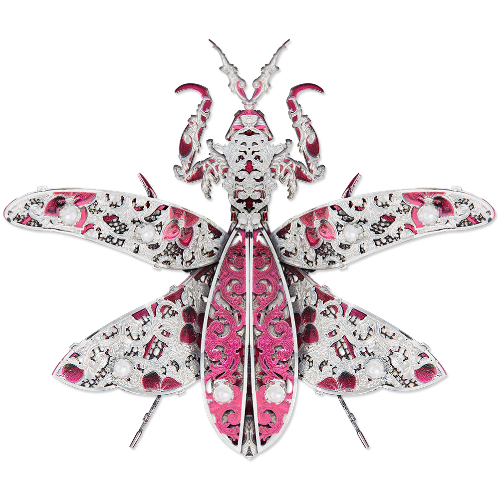 Piececool 3D puzzle metalowe broszka z owadami akcesoria zestawy modeli dla nastolatków DIY układanki zabawki łamigłówka