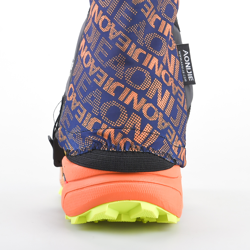 AONIJIE-Zapatillas de Trail Running Unisex, altamente protectoras, a prueba de arena, zapato para exteriores, cubiertas reflectantes para triatlón, Maratón, senderismo, E941