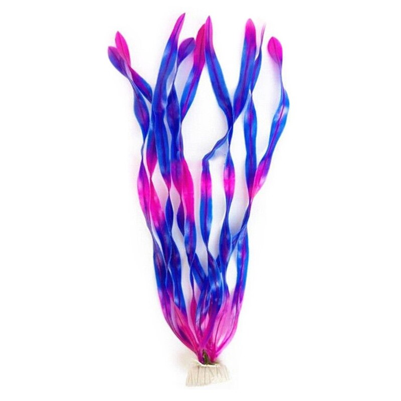 M17D Plastic Fish Tank Plants Water Grass Aquarium Artificial Seaweed Water Plants Landscape Decoration Easy to Clean