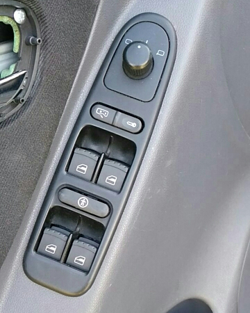 Faroechi 1J4959857C Window Master Switch Knop Console Voor Volkswagen Golf Jetta Bora Passat B5 Seat Leon Toledo 1999-2006.