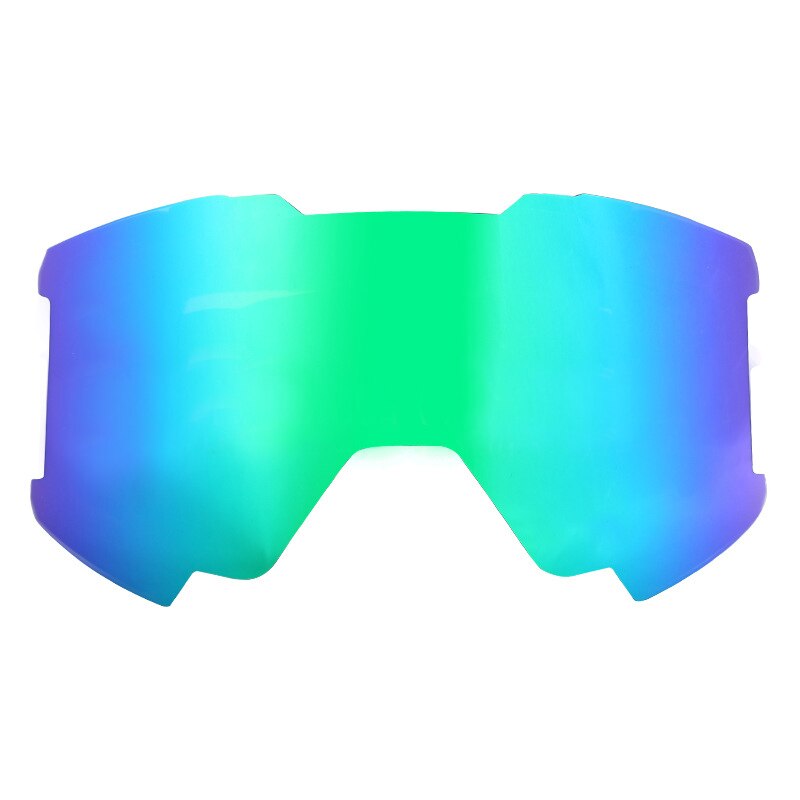 Magnetische Ski brille Skifahren skaten Doppel Objektiv UV400 Anti Nebel unisex Snowboard Ski Brille Ski Objektiv Schnee Brillen + Goggle fallen: Blau Linse