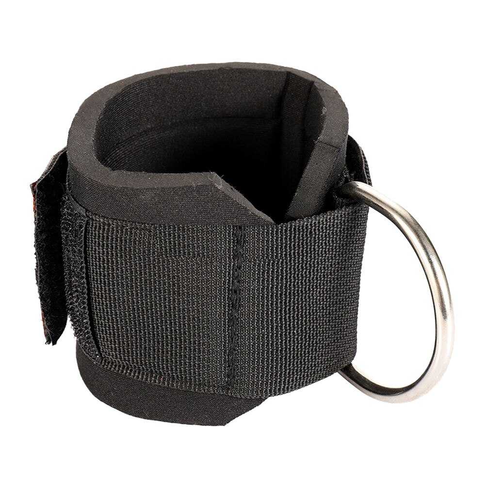 Ajustável duplo d-ring fitness tornozelo guarda cinta perna gym formação levantamento hip cabo pé cinto equipamentos de fitness