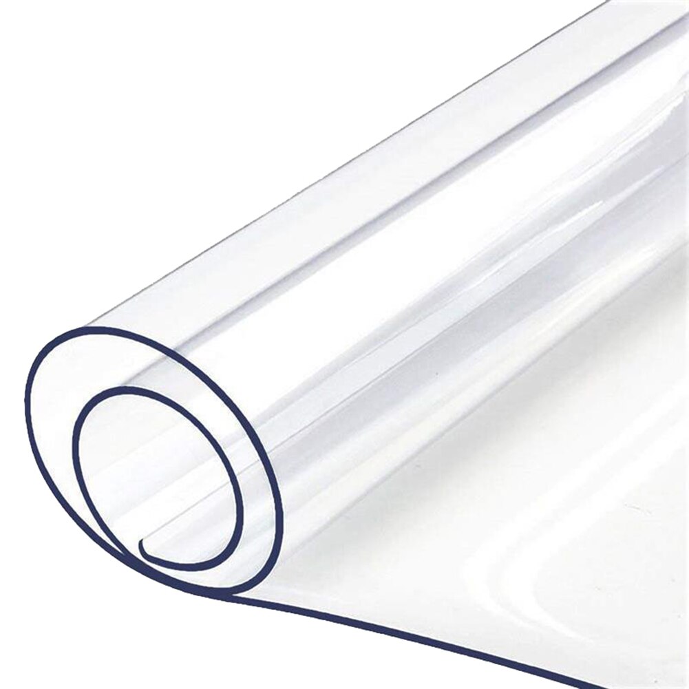 Waterdicht 1mm Transparante Tafel Dekken Waterbestendig PVC antislip Tafelkleed Protector Keuken kamer Decor mooi