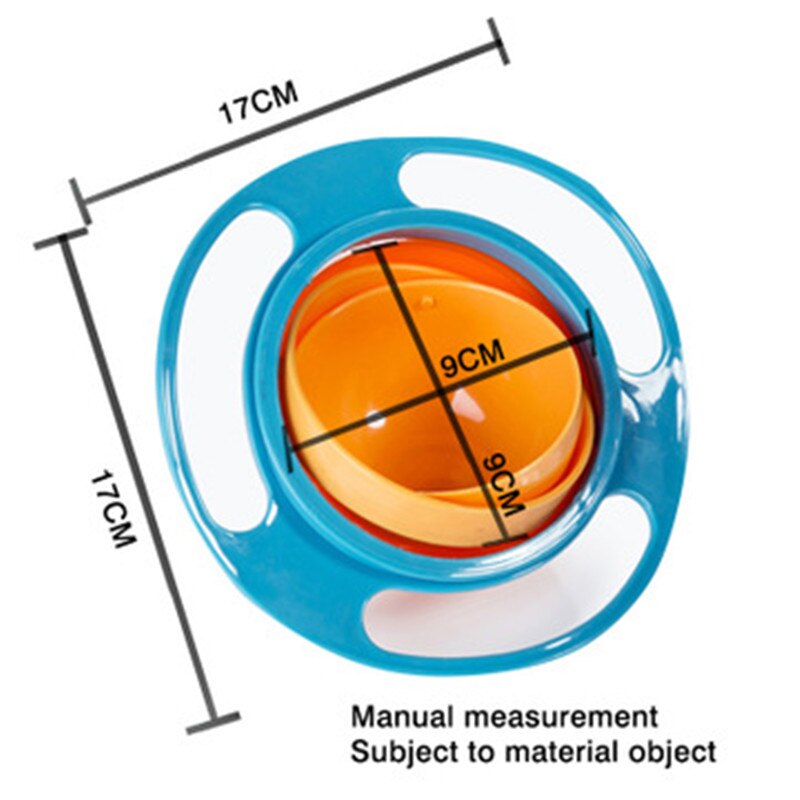 Baby Kom Universele Gyro Kom Praktische Kinderen 360 Graden Draaien Balance Gyro Paraplu Kom Spill-Proof Kom