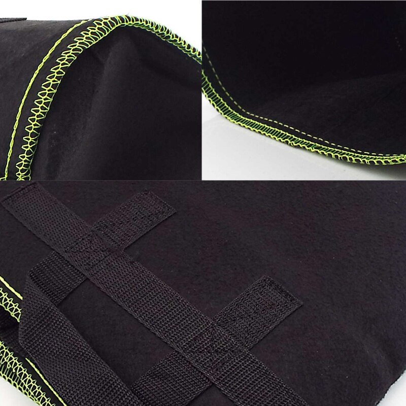 20 Gallon Hand Held Plant Grow Bags Fabric Pot Vegetables Flower Bags Plant Growing Container Gardening Tools Jardim Orchard