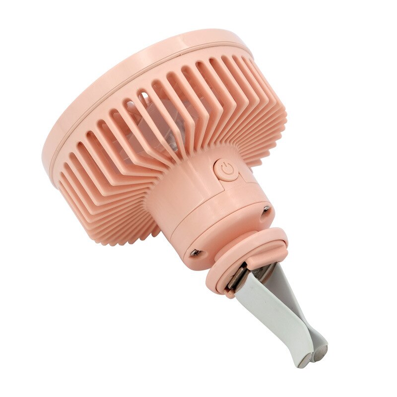 Auto entlüften Fan Multi-funktion USB Schnittstelle Mini Sieben-seite Fan Klinge LED Lampe Auto Fan
