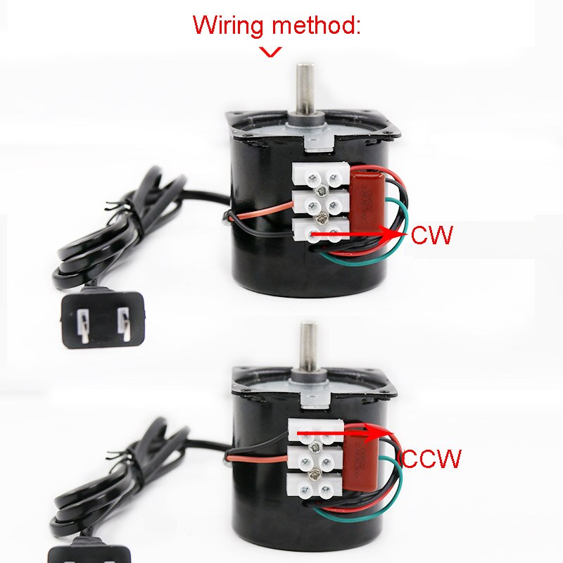 50KTYZ AC 220V 6-10w Moteur Synchrone à Aimants Permanents CW/CCW Moteur Electrique à Couple 50KTYZ AC 220V 6-10w Moteur Synchrone à Aimants Permanents CW/CCW Moteur Electrique à Couple