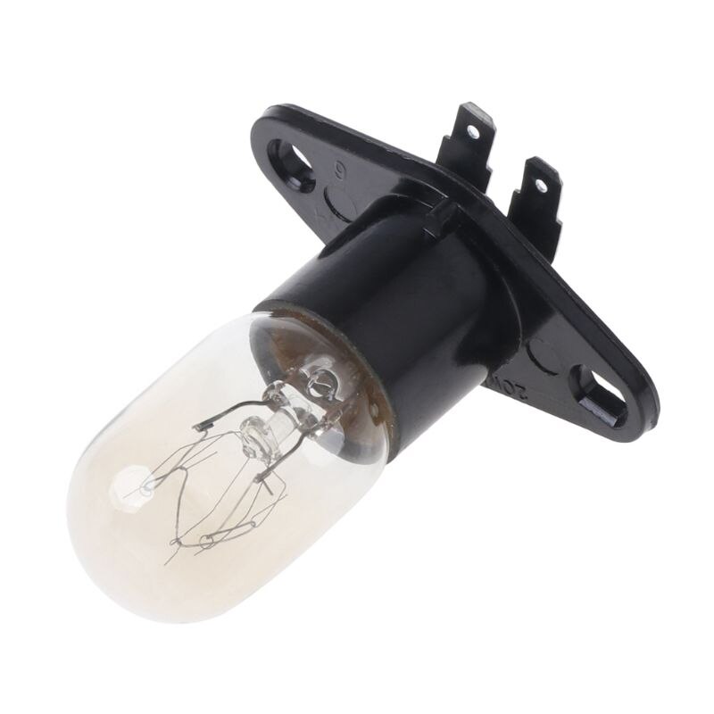Base de bombilla para horno microondas, de lámpara de luz Global, 250V, 2A, repuesto Universal,