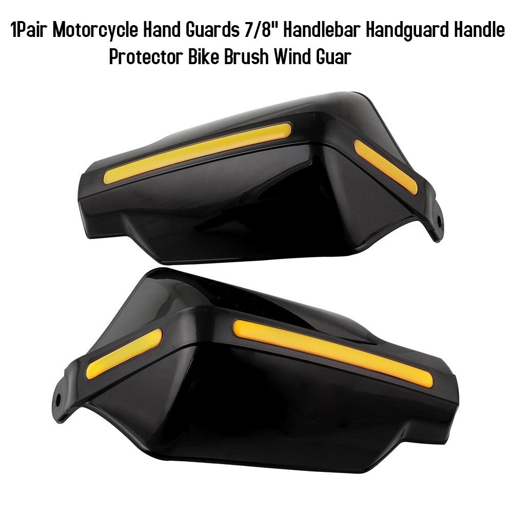 1 paar motorsykkel håndbeskyttere 7/8 "stuur handguard handvat beskytter fiets handvat beskytter fiets borstel vind