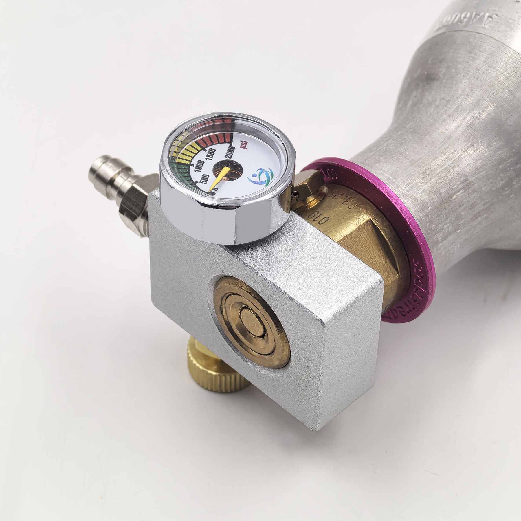 Adaptador de llenado de cilindro de dióxido de carbono 2025, manguera, estación de llenado de repuesto de carbonatador para botella de cilindro de CO2 rosa DUO Terra Art Gaia
