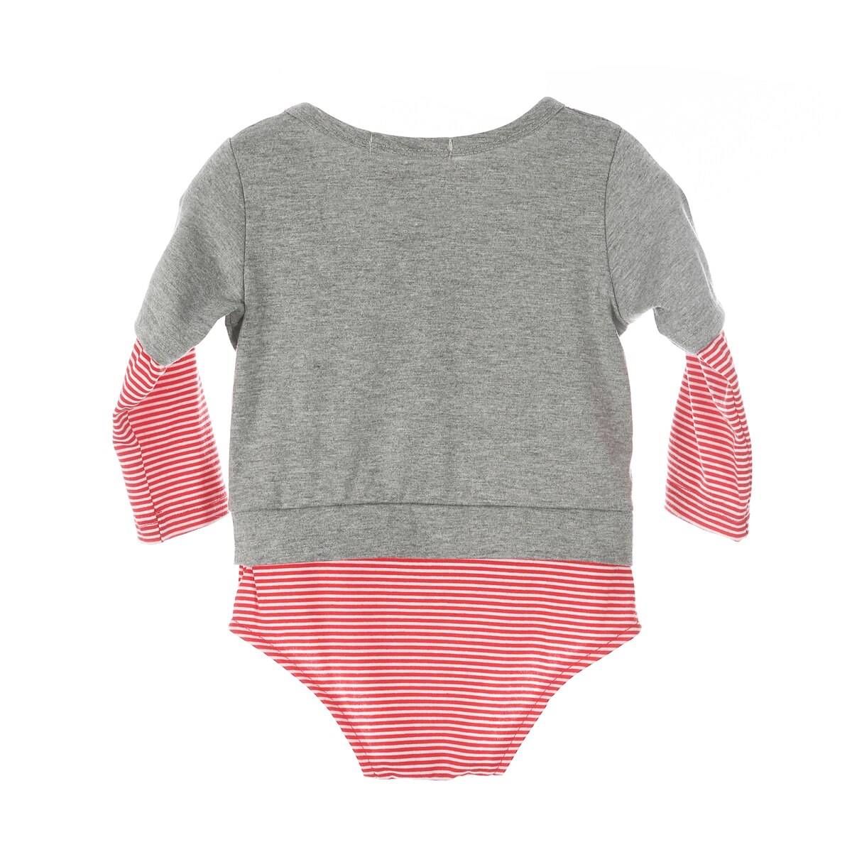 Baby drenge piger langærmet jule jumpsuit langærmet romper juletøj størrelse 0-18m