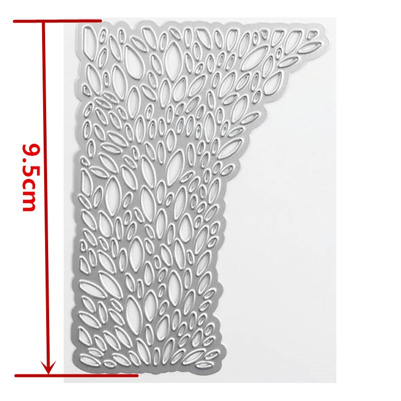 Thumbnail Leaves Pattern Metal Cutting Dies Stencils Thumbnail Leaves Die Cut For Card Making DIY Embossed Crafts Cards