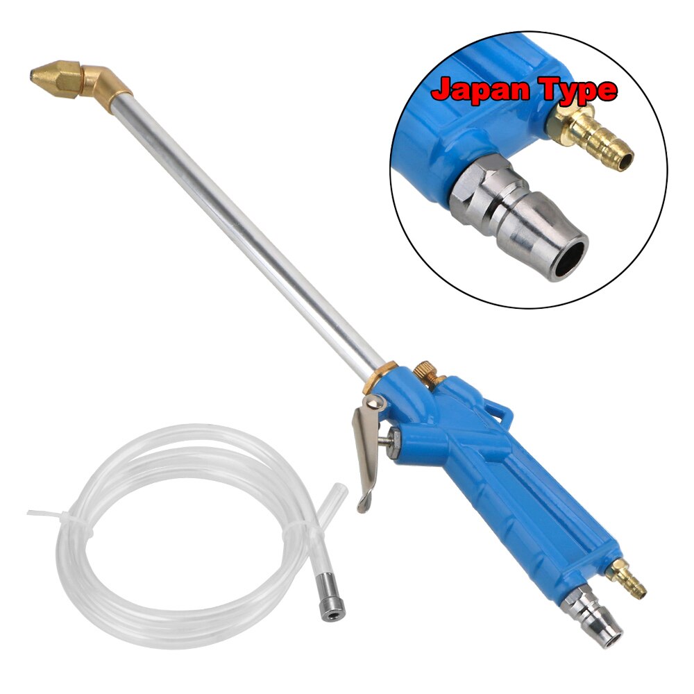 Leepee rengjøringsverktøy bilmotor oljerenser verktøy pneumatisk rengjøringsverktøy høypress med 100cm slanger motor vannpistol 40cm: Type japansk