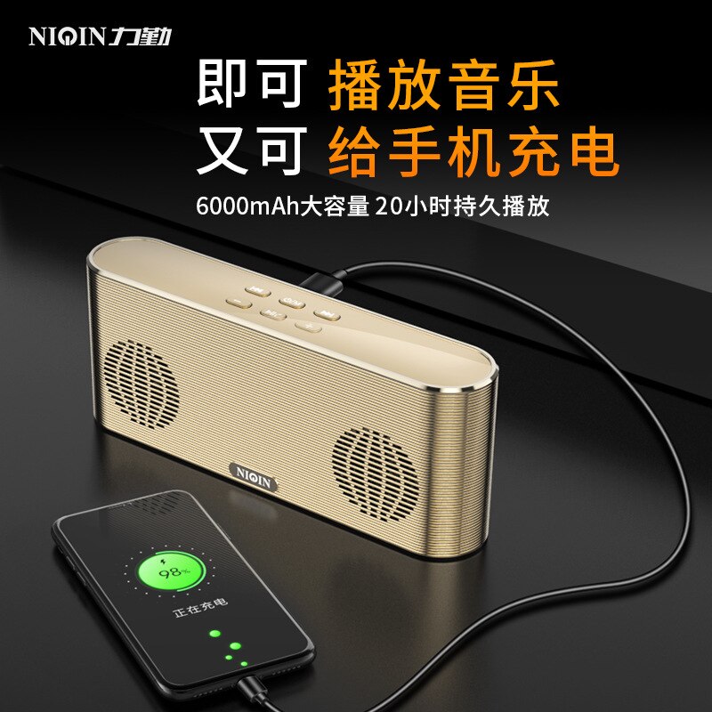 Q6 Draadloze Bluetooth Speaker Collection Audio Outdoor Kan De Mobiele Telefoon Card Multifunctionele