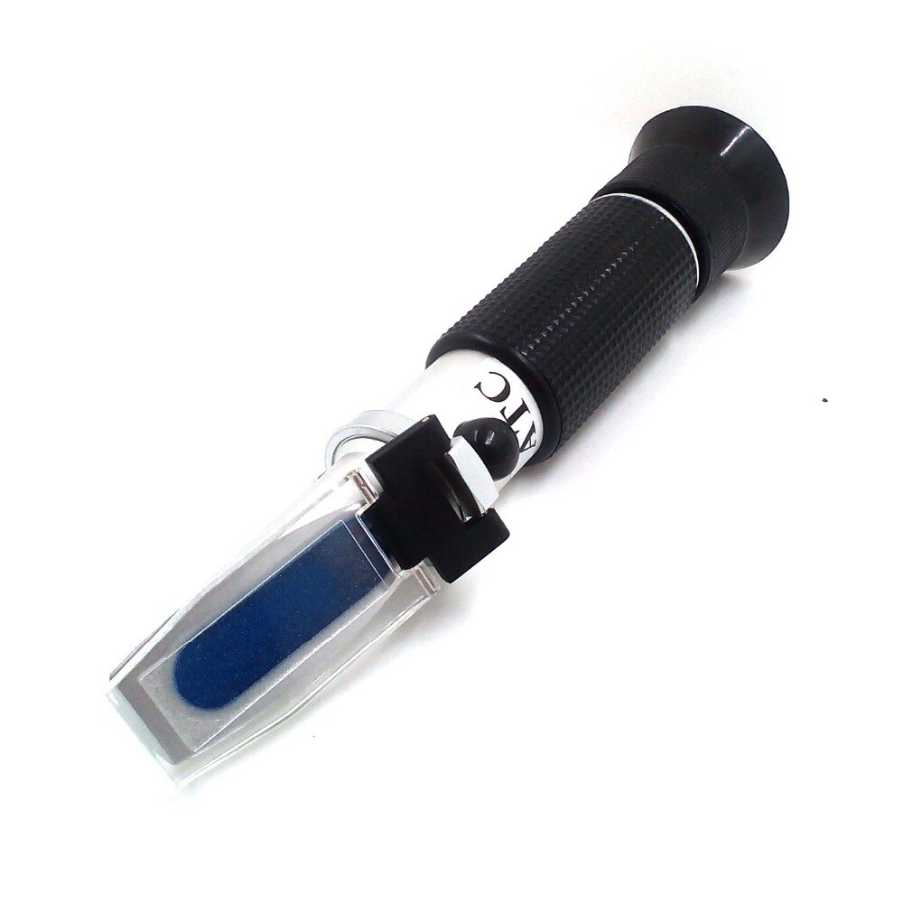 Handheld Brix Meter 0-20% Zucker Tester Salzgehalt Meter Gefrierpunkt Meter Meerwasser Hydrometer Handheld Refraktometer