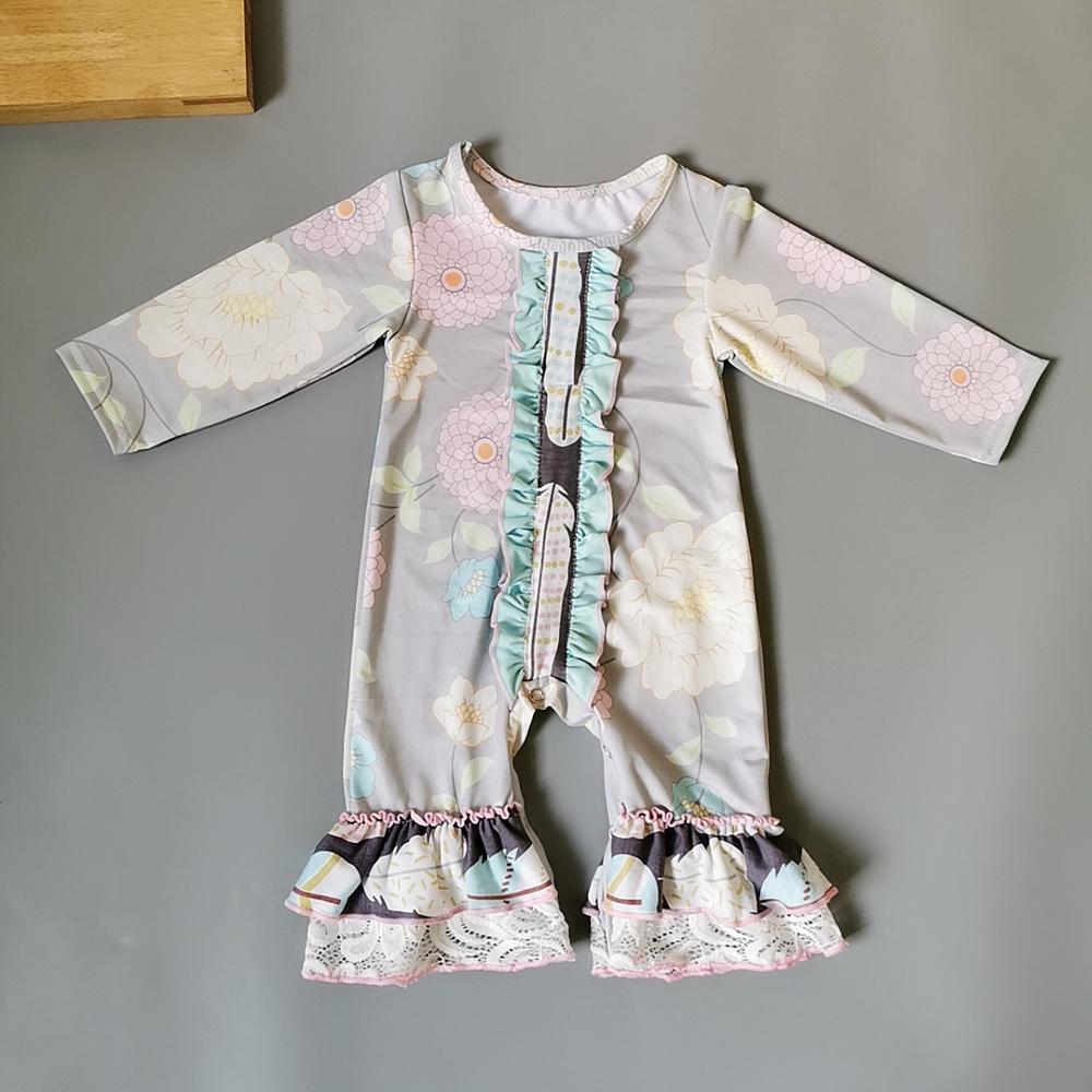 Lente Baby Rompertjes Cartoon Melk Zijde Herfst Pasgeboren Jongens Jumpsuits Meisjes Kleding Lange Mouw Peuter Kinderen Algehele