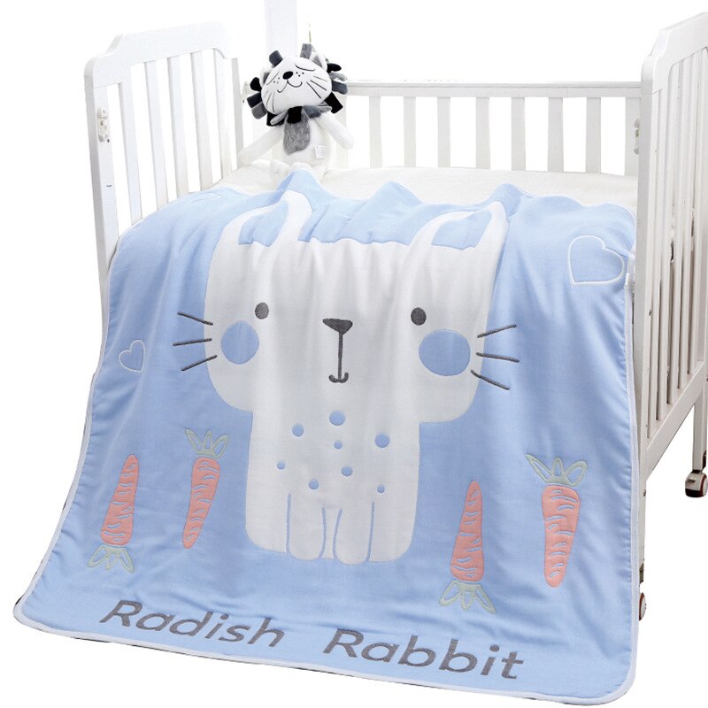 Edredón de invierno para bebé, manta gruesa para bebé, edredón de algodón de 10 capas de 110x110cm, juegos de ropa para niños, artículos para recién nacidos