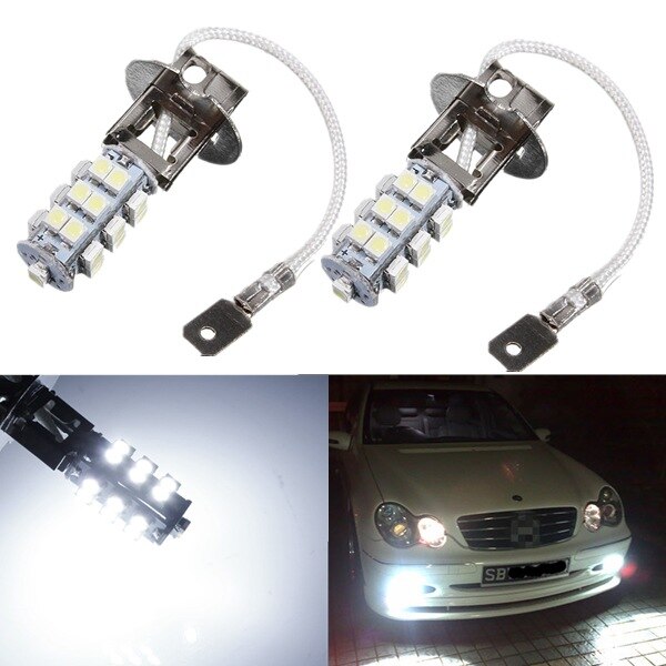 Auto Led Mistlamp H3 1210-25led Led Mistlamp Anti Fog Lamp 3528 Chip Led Dimlicht Lamp Auto Accessoires