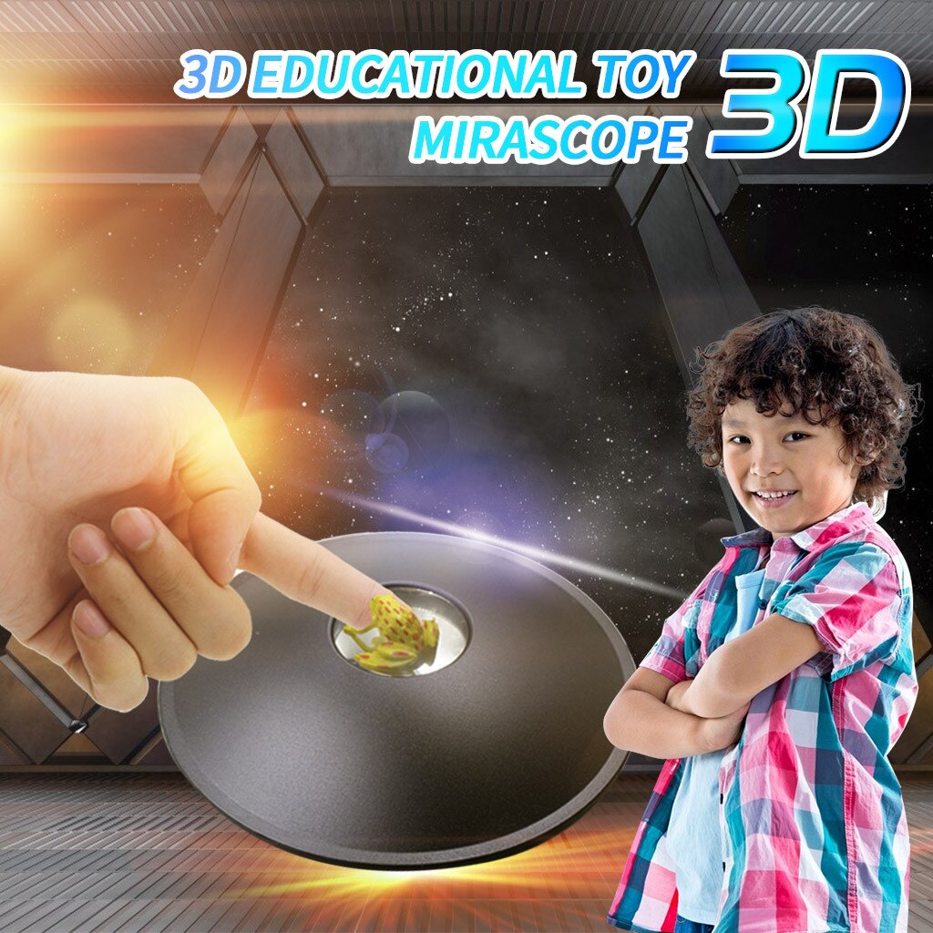 Vroege Onderwijs Optische Beeld Huis Instant Illusio Maker 3D Mirascope