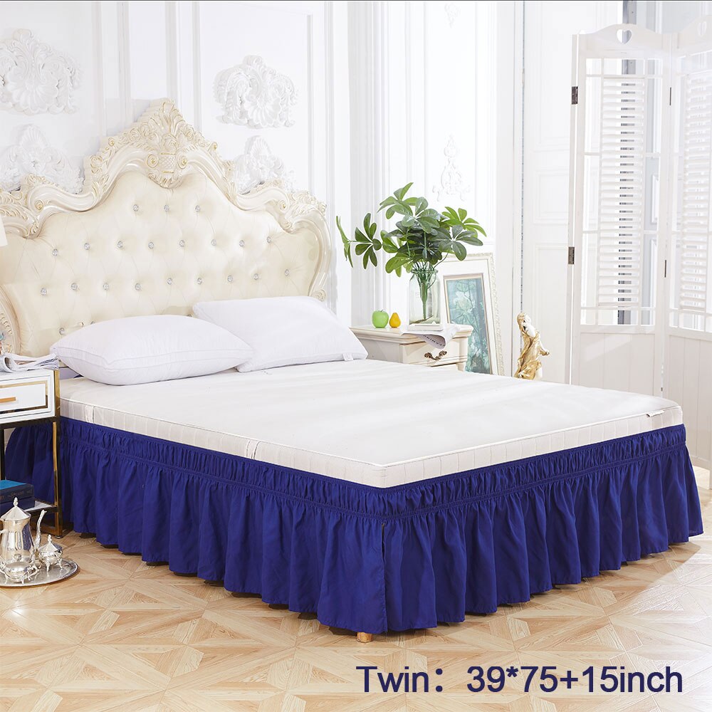 Neue Feste Elastische Bett Felsen Heimat Hotel Schlafzimmer Dekorationen Liefert 8 Farben Heimat Textil Bettdecke Bett Röcke