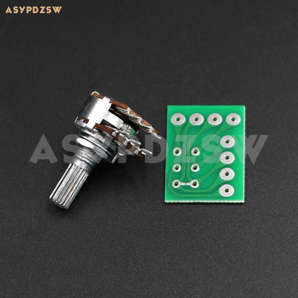 Original Taiwan H.T Gear shaft stepping 16 type 50KA volume potentiometer with terminal PCB Kit