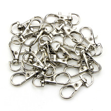 10pcs/pack Portable Metal Lanyard Hook Swivel Snap Lobster Clasp Clips For Bag Parts & Accessories