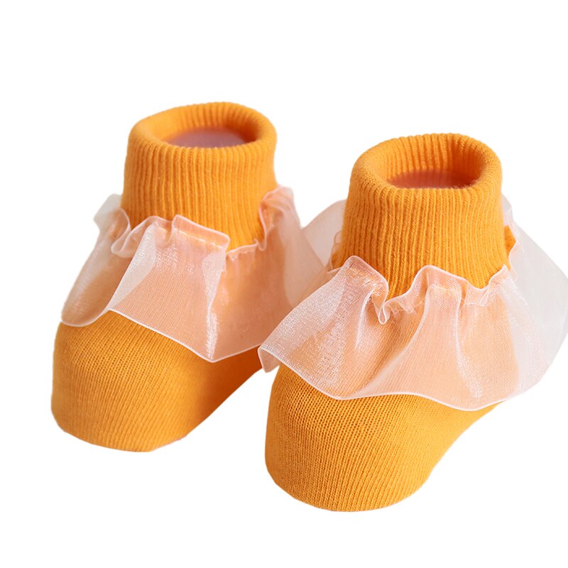 Nuovo Del bambino Calzini E Calzettoni Ragazza Calzini E Calzettoni Pizzo di Cotone Carino Disegno Della Principessa Calzino Del Partito Bambini Infantili Molle Presepe Calzini E Calzettoni N: Y / S