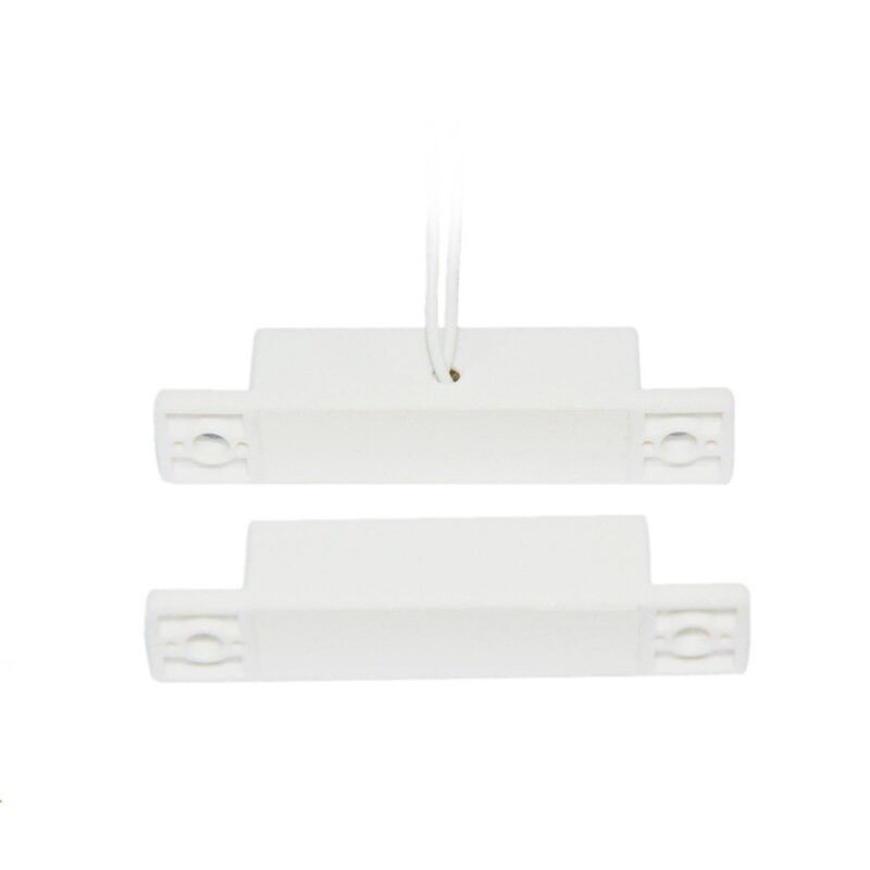 10 Pair Wired Door Window Sensor Magnetic Contact Sensor Normal Closed Wired PSTN GSM WIFI Wireless Alarm System Home Security