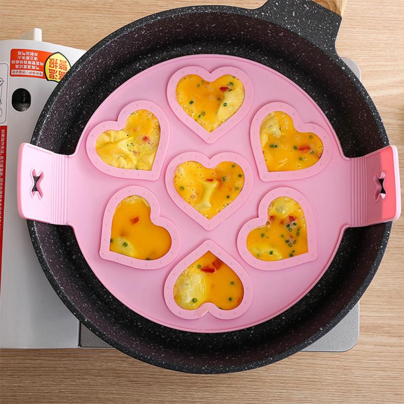 Silikon Kochen Schimmel Ei Omelette Eier Ring umdrehen Fantastisch Küche Spielereien Zubehör NonStick Pfannkuchen Hersteller Schimmel