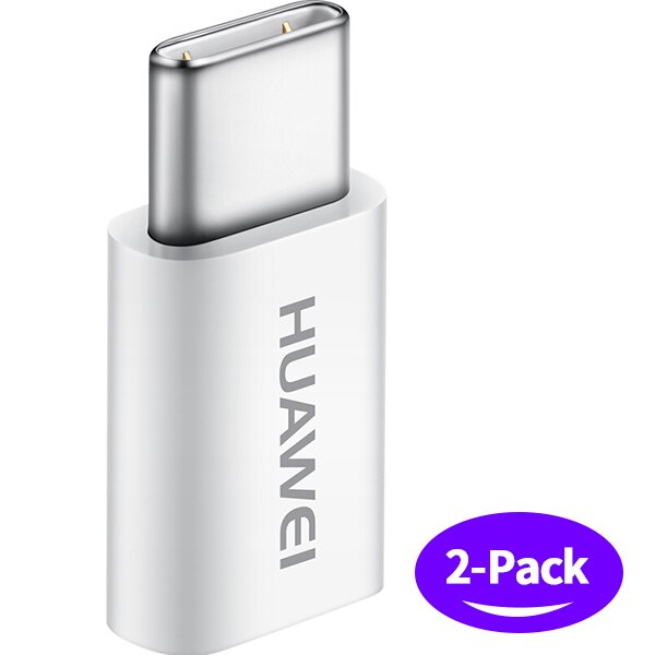 Huawei Micro Usb Naar Type C Converter Type C Adapter Opladen Huawei P20 Pro Mate10 Mate9 Pro Lite Honor V10 10 View10 Nova 3e: Two pieces