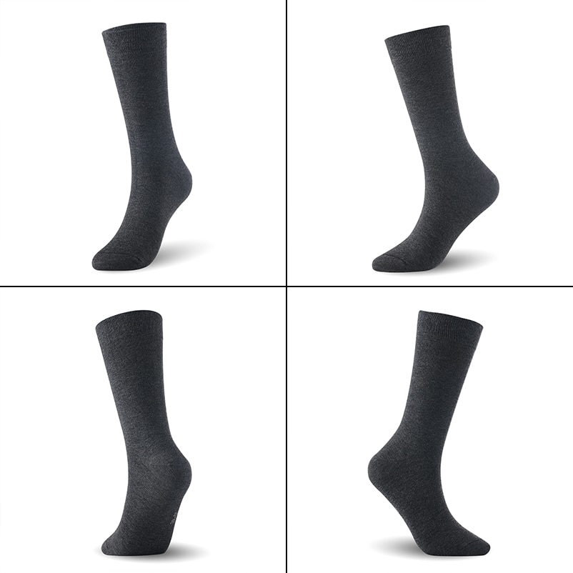 Herensokken van bamboevezel, lange laarzen, herensokken, 6 paar/partij, uk maat 7-11 , eur maat 40-46 1006 vk