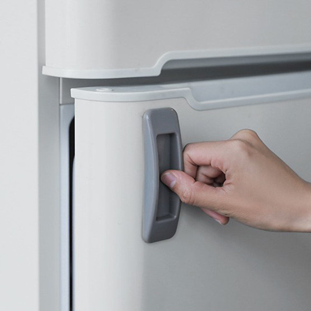 2pcs/set Self-adhesive Plastic Sliding Door Pull Window Handle Cupboard Cabinet Kitchen Drawer Knobs